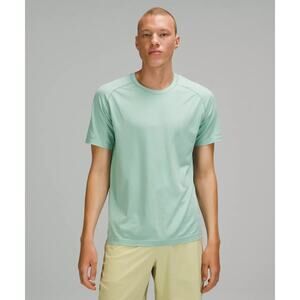 Lululemon Mens Metal Vent Tech 2.0 T Shirt Medium Teal Green Performance Gym
